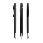 Caneta plástico recarregável com mecanismo de clique e tinta preta BIC® cor preto