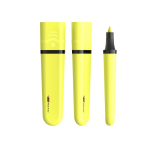 Marcador fluorescente de plástico com tinta de origem natural BIC® cor amarelo