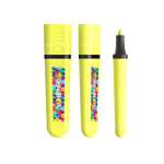 Marcador fluorescente de plástico com tinta de origem natural BIC® cor amarelo