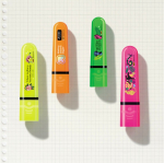 Marcador fluorescente de plástico com tinta de origem natural BIC®