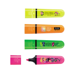 Marcador fluorescente de plástico com tinta de origem natural BIC®