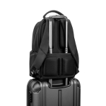 Mochila para portátil com 2 compartimentos acolchoados 20L 17'' cor preto quinta vista