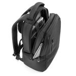 Mochila para portátil com 2 compartimentos acolchoados 20L 17'' cor preto sexta vista