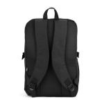 Mochila de viagem com abertura total e bolso, capacidade 25 L, 16'' cor preto segunda vista