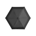 Mini guarda-chuva compacto manual 5 secções com bolsa de borracha Ø90 cor preto primeira vista