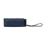 Mini guarda-chuva compacto manual 5 secções com bolsa de borracha Ø90 cor azul terceira vista