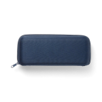 Mini guarda-chuva compacto manual 5 secções com bolsa de borracha Ø90 cor azul na bolsa segunda vista