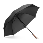 Guarda-chuva grande anti-vento com abertura semiautomática Ø134,5 cor preto