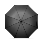 Guarda-chuva grande anti-vento com abertura semiautomática Ø134,5 cor preto primeira vista