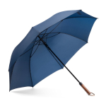 Guarda-chuva grande anti-vento com abertura semiautomática Ø134,5 cor azul