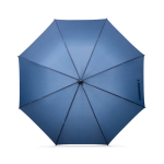Guarda-chuva grande anti-vento com abertura semiautomática Ø134,5 cor azul primeira vista