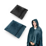 Manta polar macia 3 em 1 com bolso frontal 220 g/m² varias cores
