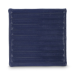 Anti-stress de espuma PU em forma quadrada de contentor marítimo cor azul-escuro terceira vista