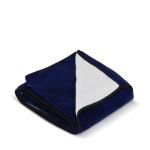Manta de microfibra de poliéster com sublimação a cores 500 g/m² cor azul-escuro terceira vista