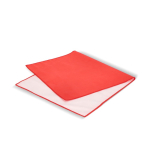 Toalha em RPET com tecnologia de secagem rápida e bolsa 40x80 cm cor vermelho terceira vista