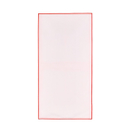 Toalha em RPET com tecnologia de secagem rápida e bolsa 40x80 cm cor vermelho sexta vista