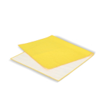 Toalha em RPET com tecnologia de secagem rápida e bolsa 40x80 cm cor amarelo terceira vista