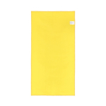 Toalha em RPET com tecnologia de secagem rápida e bolsa 40x80 cm cor amarelo quinta vista