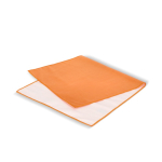Toalha em RPET com tecnologia de secagem rápida e bolsa 40x80 cm cor cor-de-laranja terceira vista