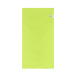 Toalha em RPET com tecnologia de secagem rápida e bolsa 40x80 cm cor verde-lima quinta vista