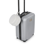 Almofada de viagem em espuma viscoelástica com capa fácil de guardar cor cinzento sexta vista