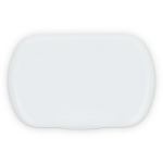 Tampões de ouvidos de silicone macio com estojo e em 3 tamanhos cor branco quinta vista