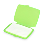 Conjunto de pastilhas de sabão monodose em estojo de plástico 20 unid. cor verde segunda vista