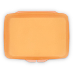 Conjunto de pastilhas de sabão monodose em estojo de plástico 20 unid. cor cor-de-laranja terceira vista