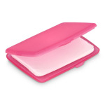 Conjunto de pastilhas de sabão monodose em estojo de plástico 20 unid. cor cor-de-rosa