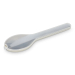 Conjunto de 3 talheres em aço inox numa caixa de plástico resistente cor bege quinta vista