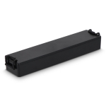 Jogo bowling de mesa com pista dobrável e caixa compacta de arrumação cor preto