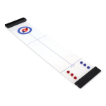 Jogo compacto de curling de mesa portátil com caixa de arrumação cor preto quarta vista