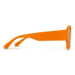 Óculos de sol em plástico duro reciclado com proteção UV400 cor cor-de-laranja terceira vista
