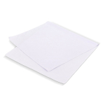 Toalha de poliéster de secagem rápida com sublimação 200 g/m² 50x100 cm cor branco segunda vista