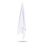 Toalha de poliéster de secagem rápida com sublimação 200 g/m² 50x100 cm cor branco terceira vista