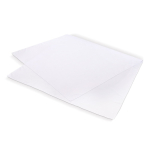 Toalha de poliéster de secagem rápida com sublimação 200g/m² 100x180cm cor branco segunda vista