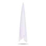 Toalha de poliéster de secagem rápida com sublimação 200g/m² 100x180cm cor branco terceira vista