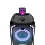 Altifalante portátil com rodas e luzes multicolor Fresh'n Rebel 640W cor preto quinta vista