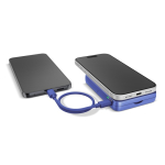 Power bank magnética com carregamento sem fios Fresh'n Rebel 10.000mAh cor azul sexta vista
