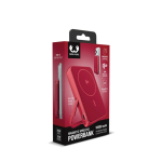 Power bank magnética com carregamento sem fios Fresh'n Rebel 10.000mAh cor vermelho
