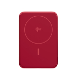 Power bank magnética com carregamento sem fios Fresh'n Rebel 10.000mAh cor vermelho quarta vista