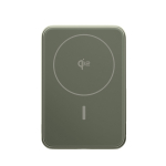 Power bank magnética com carregamento sem fios Fresh'n Rebel 10.000mAh cor verde quarta vista