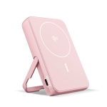 Power bank magnética com carregamento sem fios Fresh'n Rebel 10.000mAh cor cor-de-rosa