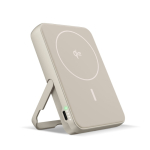 Power bank magnética com carregamento sem fios Fresh'n Rebel 10.000mAh cor bege