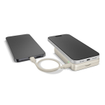 Power bank magnética com carregamento sem fios Fresh'n Rebel 10.000mAh cor bege sexta vista