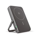 Power bank magnética com carregamento sem fios Fresh'n Rebel 10.000mAh cor cinzento-escuro