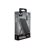 Power bank magnética com carregamento sem fios Fresh'n Rebel 10.000mAh cor cinzento-escuro