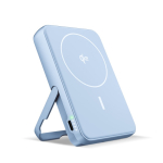 Power bank magnética com carregamento sem fios Fresh'n Rebel 10.000mAh cor azul-claro