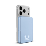 Power bank magnética com carregamento sem fios Fresh'n Rebel 10.000mAh cor azul-claro segunda vista