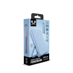 Power bank magnética com carregamento sem fios Fresh'n Rebel 10.000mAh cor azul-claro